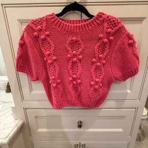Pink Knit Women's Sweater